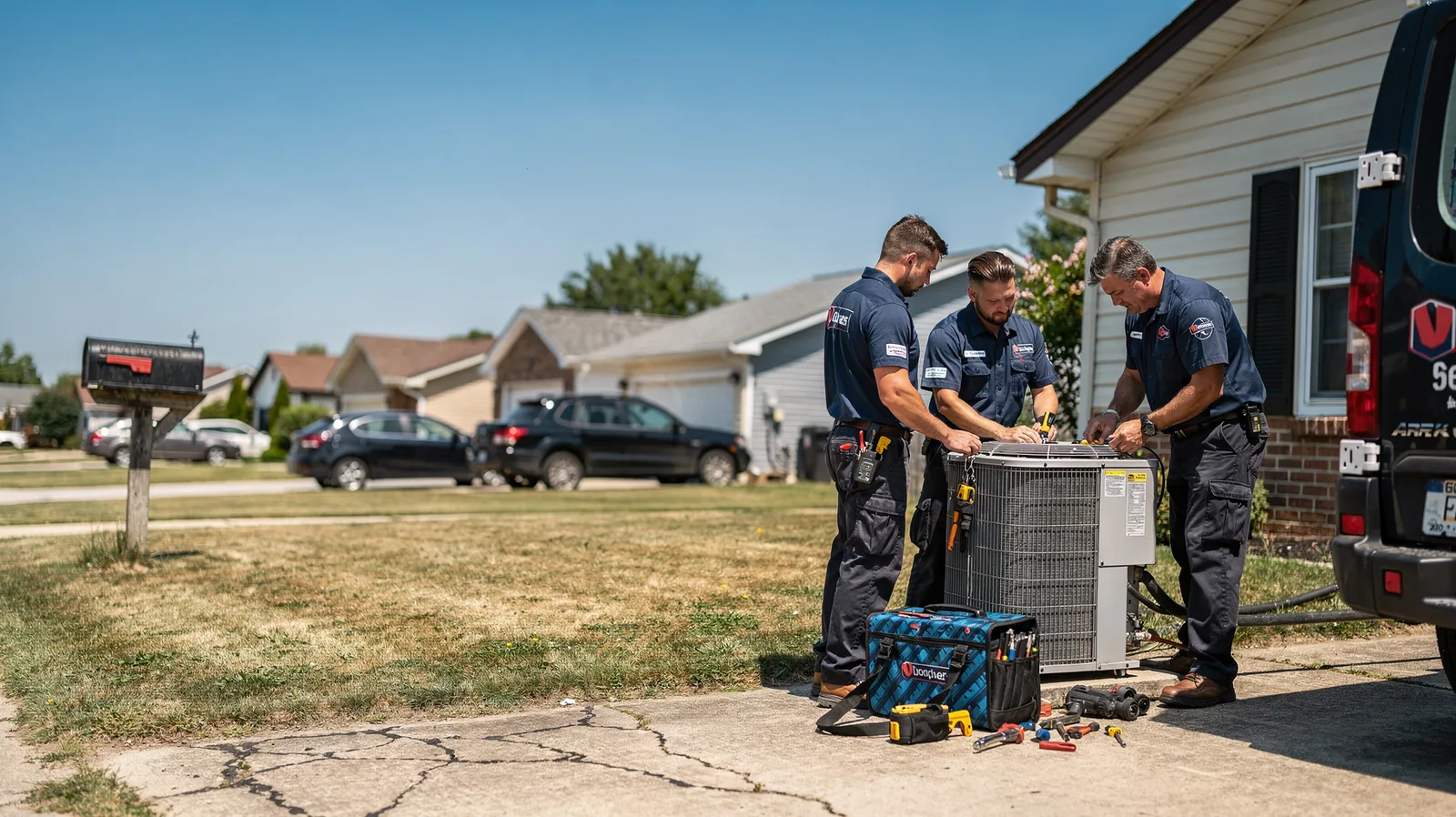Hvac Repair in Mcfaddin, TX near me